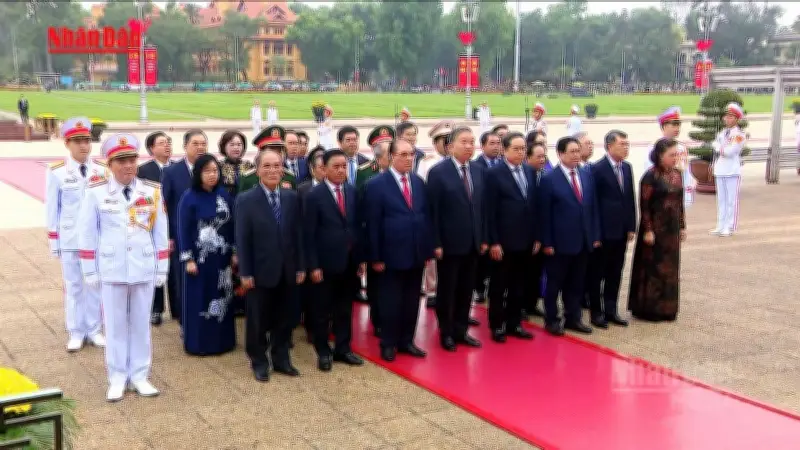 Lãnh đạo Đảng, Nhà nước vào Lăng viếng Chủ tịch Hồ Chí Minh