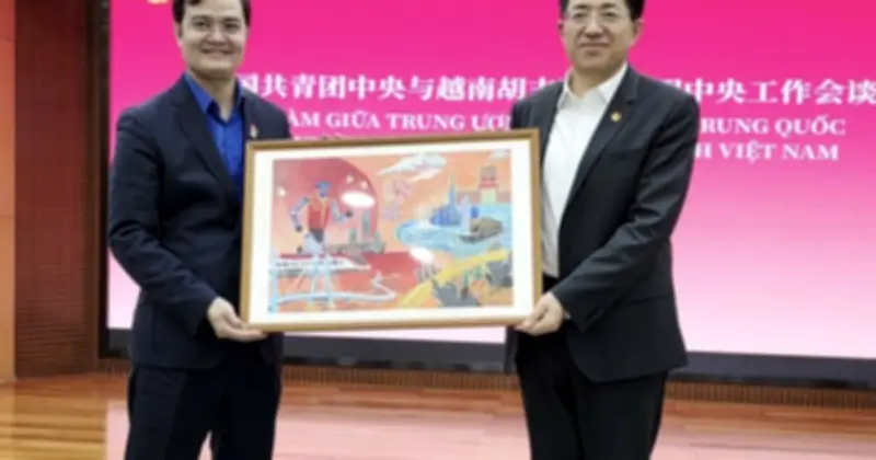 Lãnh đạo Đoàn Việt - Trung hội đàm, đẩy mạnh hợp tác thanh niên và 'Hành trình đỏ'