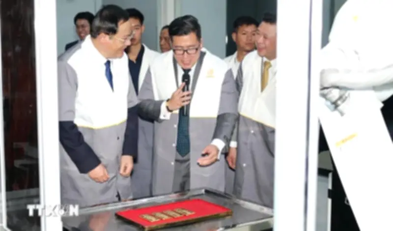 Lào khai trương nhà máy tinh luyện vàng quốc tế, thúc đẩy nền kinh tế tự chủ