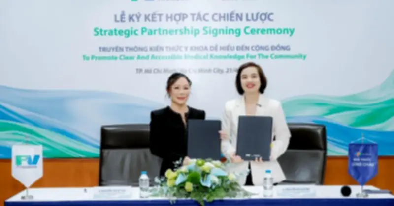Long Châu và Bệnh viện FV hợp tác chiến lược nâng cao sức khỏe cộng đồng
