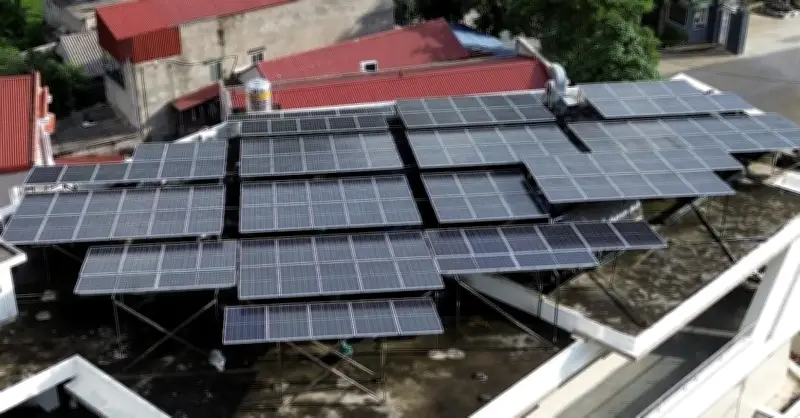 Lắp điện mặt trời mái nhà, hóa đơn điện giảm mạnh, hoàn vốn sau hơn 3 năm