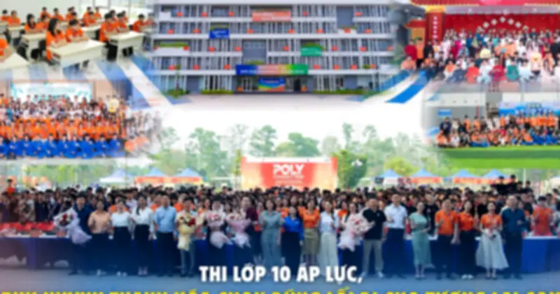 Mô hình học kết hợp văn hóa và chuyên ngành thu hút học sinh tại Thanh Hóa