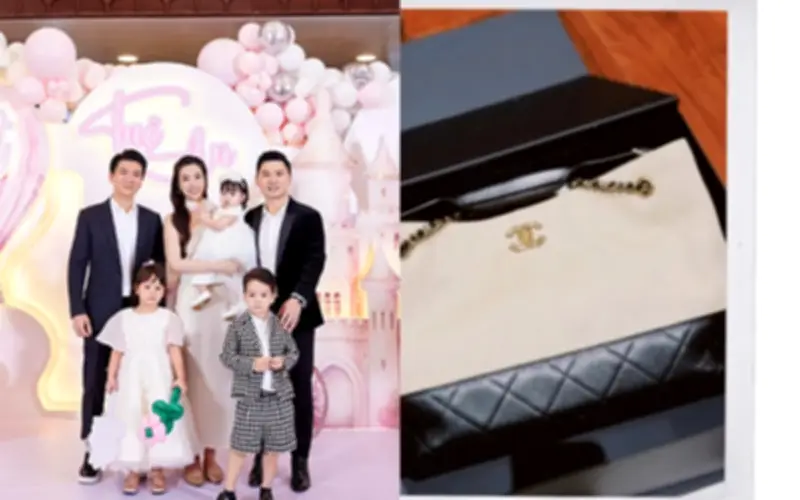 Đỗ Mỹ Linh nhận túi hiệu đắt giá từ chồng, giá trị hơn 300 triệu đồng