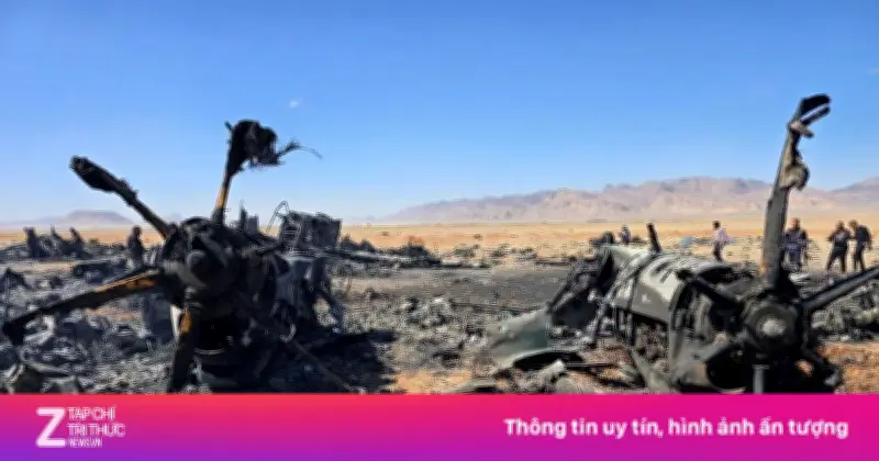 Mỹ Thiệt Hại Nặng: Mất Máy Bay Trị Giá Hơn 100 Triệu USD Khi Giải Cứu Phi Công Tại Iran
