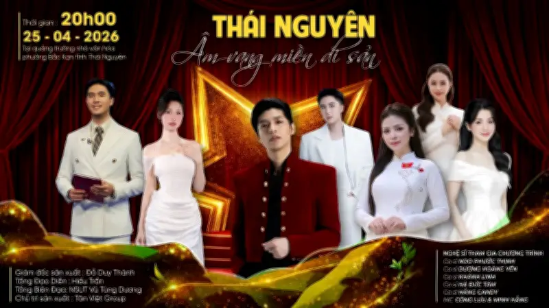 Âm vang miền di sản: Hành trình nghệ thuật tôn vinh văn hóa Thái Nguyên