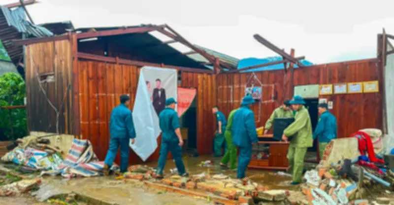 Mưa Giông Gây Thiệt Hại Nặng Nề Cho Nhà Dân Tại Lâm Đồng