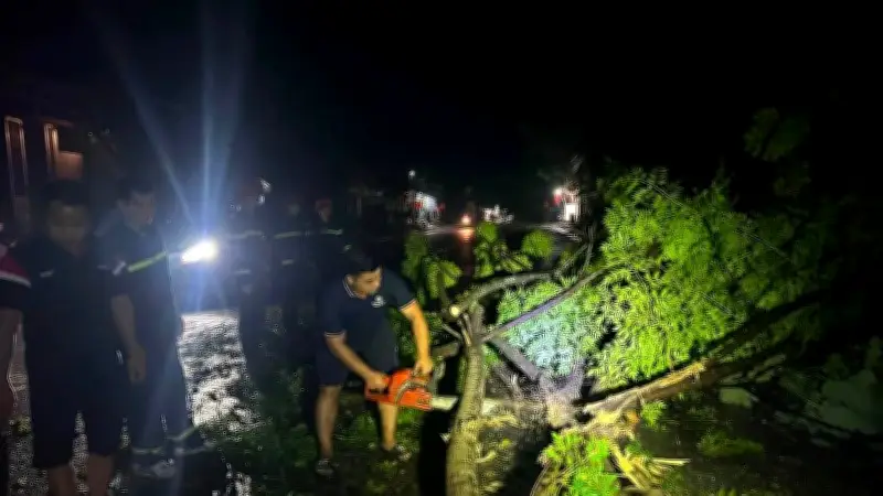 Mưa lớn kèm dông lốc gây thiệt hại nặng tại Lào Cai, ước tính hơn 1 tỷ đồng