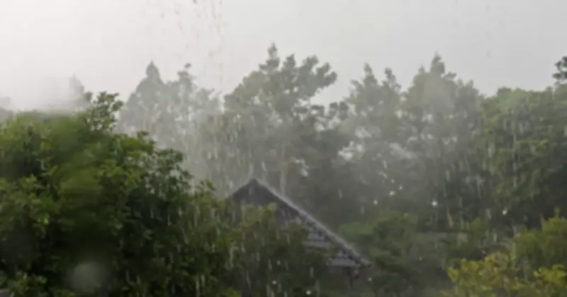 Mưa trái mùa giải nhiệt miền Đông và Tây Nam bộ sau đợt nắng nóng gay gắt