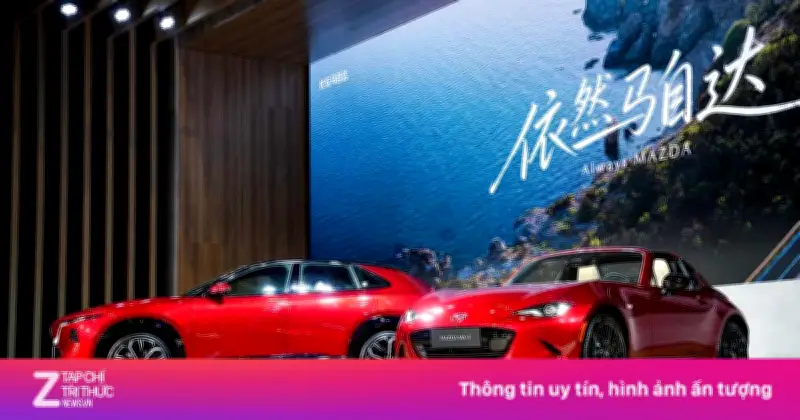 Mazda chuyển mình mạnh mẽ: Xe điện chiếm gần 50% doanh số tại Trung Quốc