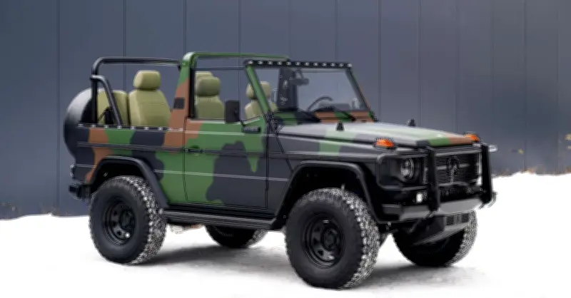 Mercedes-Benz G-Class cũ độ lại động cơ V8, giá khởi điểm gây sốc tại Việt Nam