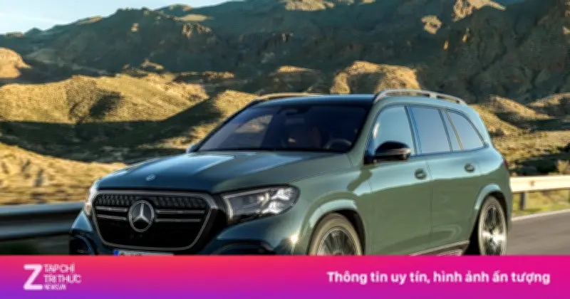 Mercedes-Benz GLS 2026: Nâng cấp công nghệ với hệ thống treo điện toán đám mây
