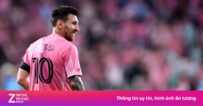 Messi gặp tình huống hy hữu tại MLS: Bóng nổ ngay trước chân