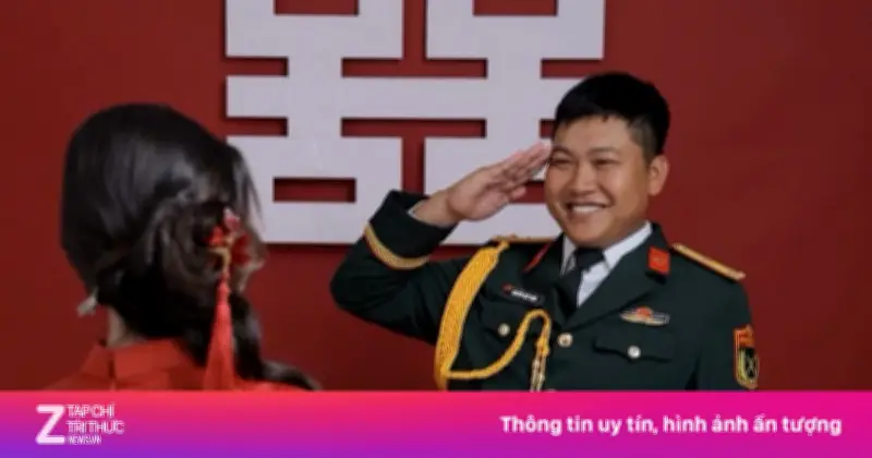 Mũi Trưởng Long Bất Ngờ Đăng Ảnh Cưới, Cô Dâu Giấu Mặt Gây Tò Mò