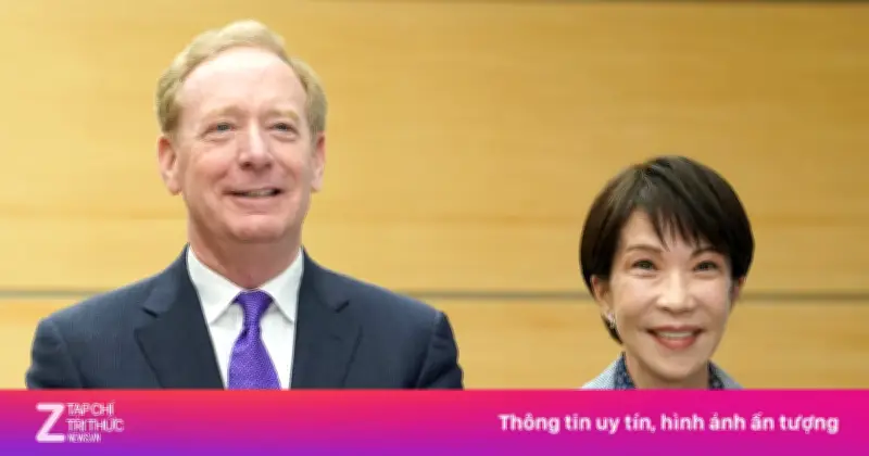Microsoft đầu tư 10 tỷ USD vào Nhật Bản để phát triển AI và an ninh mạng