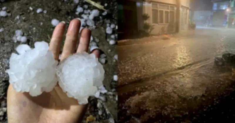 Miền Bắc đón mưa giông, mưa đá; Trung Bộ nắng nóng gay gắt tiếp diễn