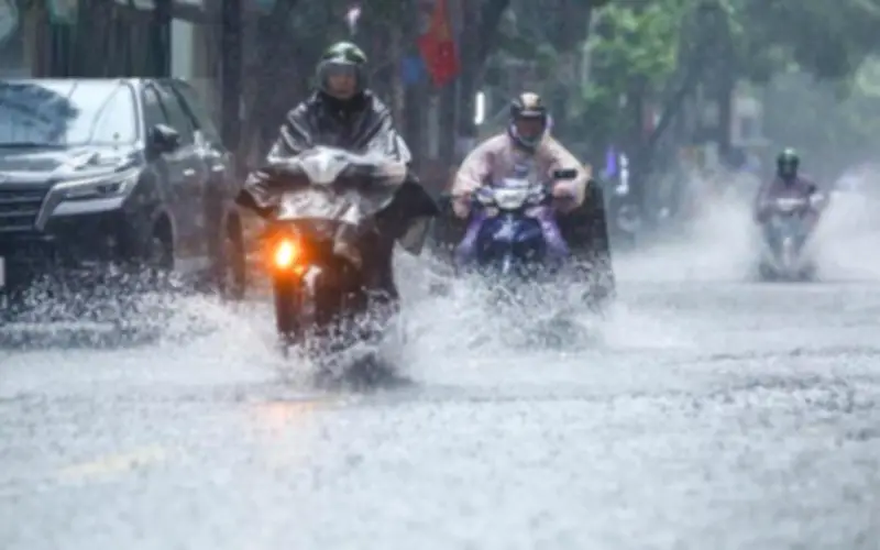 Miền Bắc đón đợt không khí lạnh, mưa lớn diện rộng từ 23/4