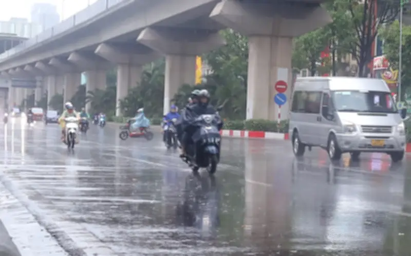 Miền Bắc sắp hứng chịu những trận mưa như trút nước do ảnh hưởng không khí lạnh