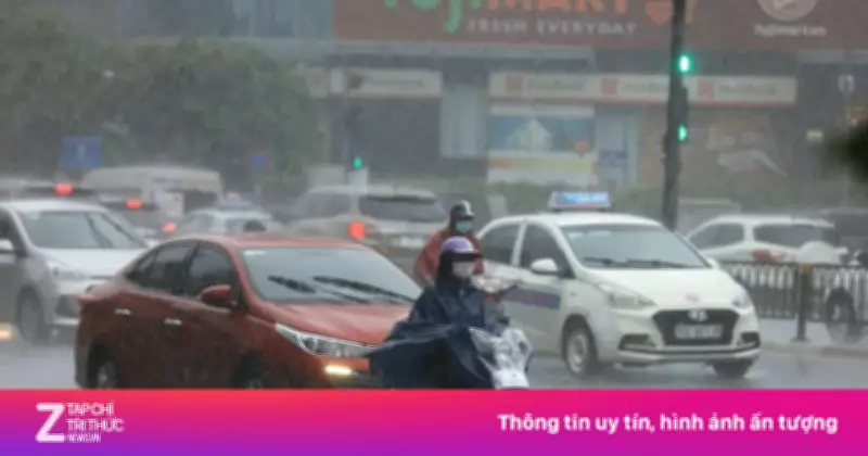 Miền Bắc sắp đón mưa dông giải nhiệt, kết thúc chuỗi ngày nắng nóng oi bức