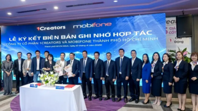 MobiFone và 1Creators hợp tác phát triển hệ sinh thái văn hóa giải trí số tại TP.HCM