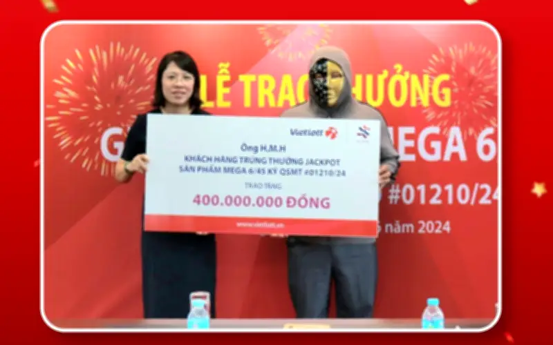 Một người trúng cùng lúc 3 giải đặc biệt Vietlott, tổng giá trị hơn 30 tỷ đồng