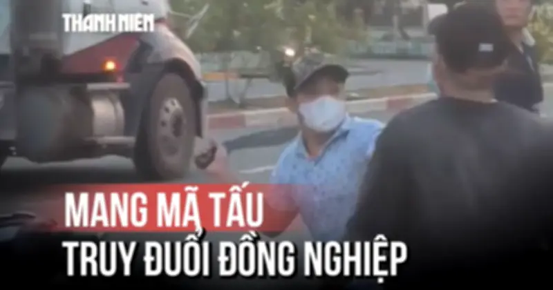 Mâu thuẫn tại công ty nhôm, thanh niên mang mã tấu rượt đuổi đồng nghiệp
