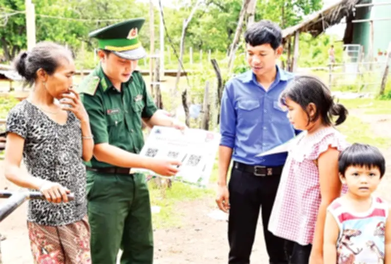 Đồn Biên phòng Lộc Thịnh: Nâng bước người nghèo nơi biên giới