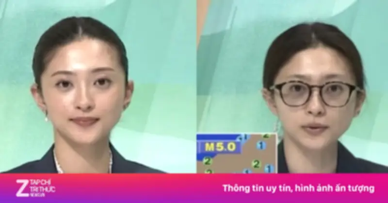Nữ phát thanh viên NHK gây sốt khi lên sóng mặt mộc trong tin động đất khẩn cấp