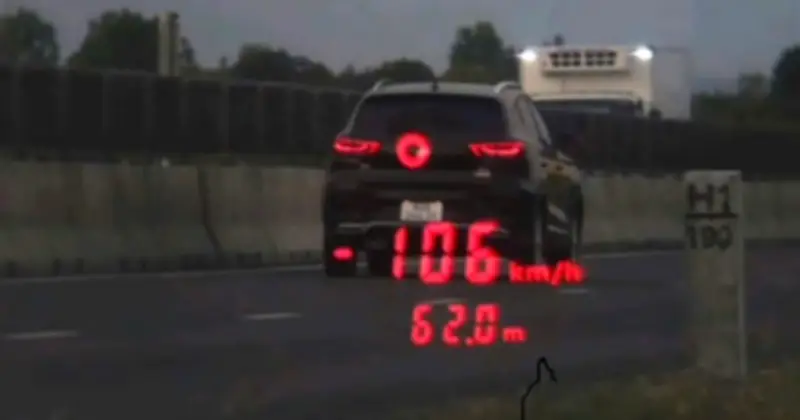 Nữ tài xế phóng 106 km/h trên cao tốc, chủ xe bị phạt 17 triệu đồng