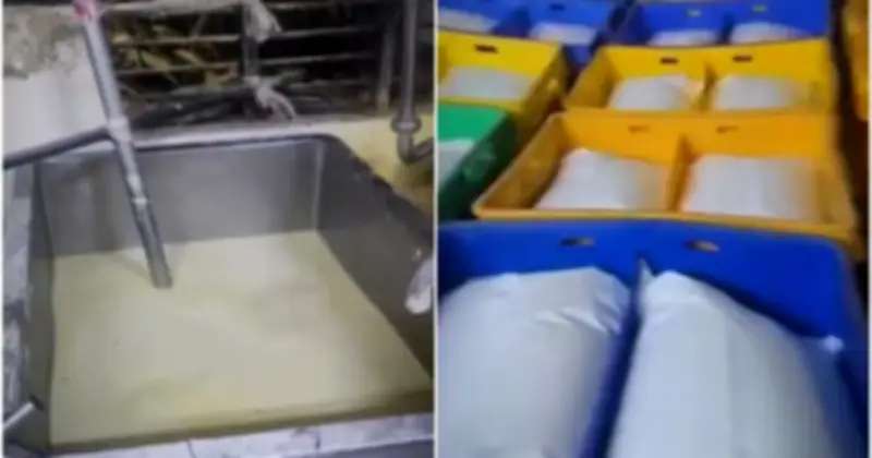 Ấn Độ triệt phá cơ sở sản xuất sữa giả từ hóa chất độc hại