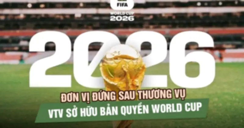 Đơn vị đứng sau thương vụ VTV sở hữu bản quyền World Cup 2026 được hé lộ