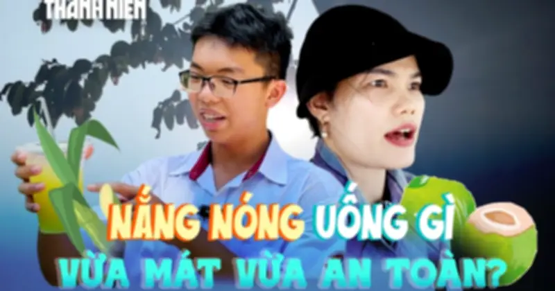 Nước Dừa, Nước Mía Trở Thành Cứu Cánh Giải Nhiệt Giữa Cái Nóng Như Chảo Lửa Ở TP.HCM