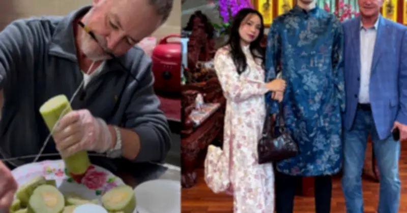 Ông bố Mỹ 63 tuổi bán nhà sang Việt Nam định cư sau 4 lần thăm con