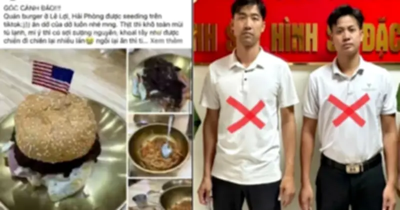 Ông chủ bánh hamburger Hải Phòng bị bóc phốt, tống tiền: 'Em phải giấu gia đình đi làm thuê'