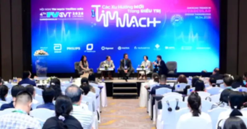 Ứng Dụng AI Trong Tim Mạch Nổi Bật Tại Hội Nghị Chuyên Ngành Ở TP.HCM
