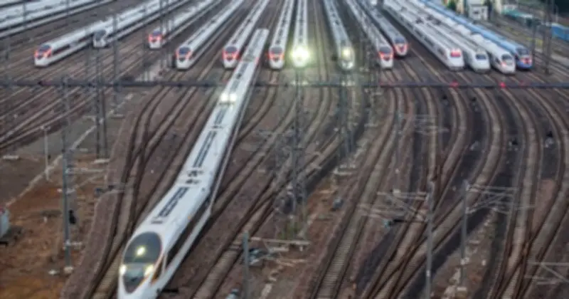 Đường sắt Trung Quốc lập kỷ lục Xuân Vận với 538 triệu lượt khách, hàng hóa tăng mạnh