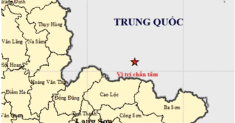 Động đất Quảng Tây, Trung Quốc: Người dân Lạng Sơn cảm nhận rung lắc