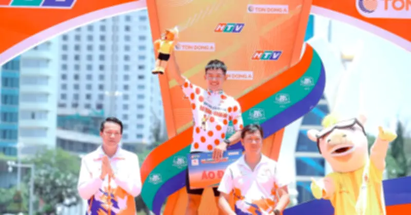 Đặng Thành Được chiến thắng chặng 15, Xuân Lộc chính thức khoác áo đỏ tại giải xe đạp