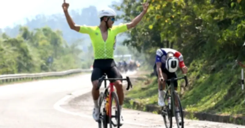 Đặng Thành Được trở thành vua leo núi đầu tiên tại Cúp xe đạp truyền hình TP.HCM