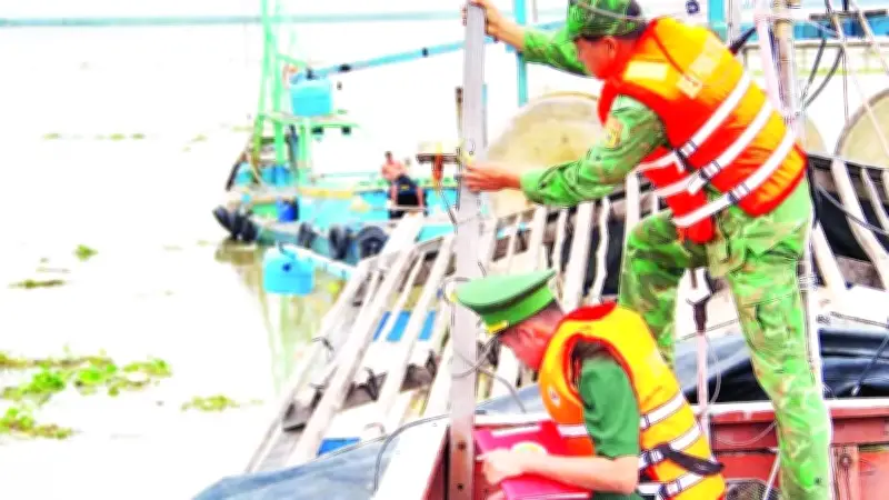 Đồng Tháp kiểm soát chặt tàu cá, nỗ lực gỡ 'thẻ vàng' IUU