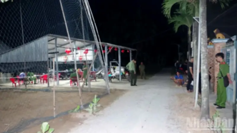 Đồng Tháp: Thanh niên dùng dao đâm chết người khi đang xem bóng chuyền