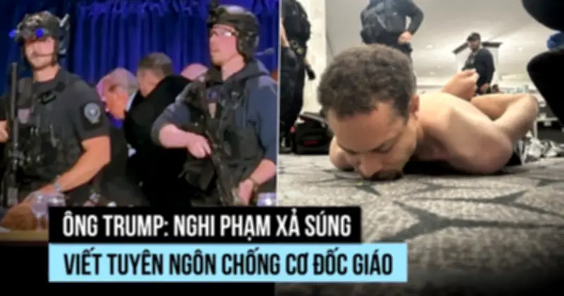 Ông Trump gọi kẻ xả súng tại bữa tối phóng viên là 'kẻ bệnh hoạn'