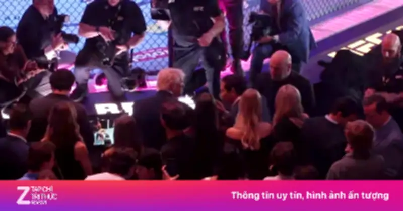 Ông Trump Xem Đấu Võ Trong Lúc Đoàn Mỹ Đàm Phán Căng Thẳng Với Iran