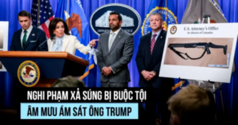 Nghi phạm nổ súng tại dạ tiệc Nhà Trắng bị buộc tội âm mưu ám sát Tổng thống Trump