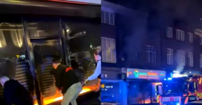 Người đàn ông thoát chết bỏ ra từ biển lửa nhờ người dân cứu cây củi