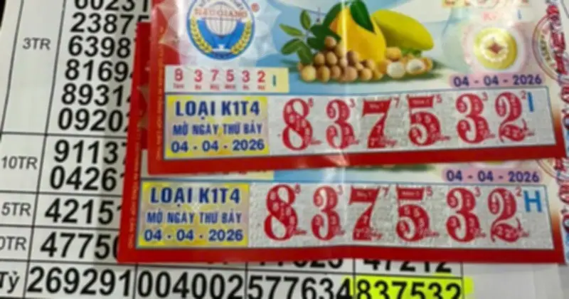 Người trồng cây kiểng ở Bến Tre trúng độc đắc 4 tỷ đồng từ 2 tờ vé số