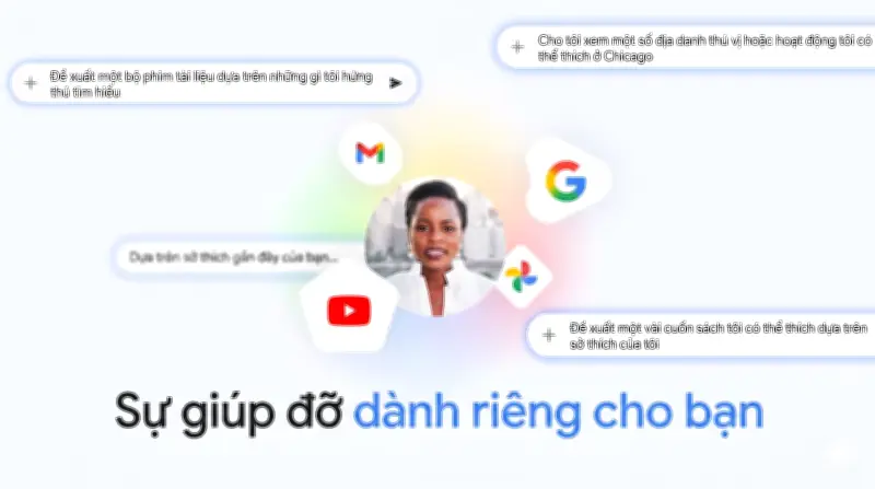 Người Việt chính thức được sử dụng tính năng trí tuệ nhân tạo cá nhân trên Gemini