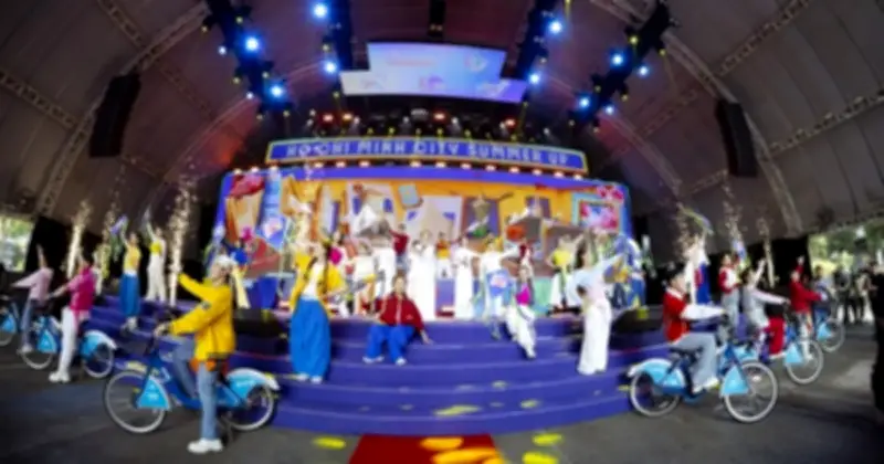 Ngày Hội Du Lịch TP.HCM Lần Thứ 22 Khai Mạc Hoành Tráng Tại Công Viên 23 Tháng 9