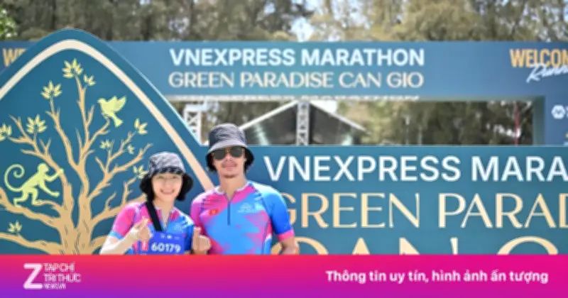 Ngày nhận BIB Green Marathon Cần Giờ rộn ràng không khí lễ hội