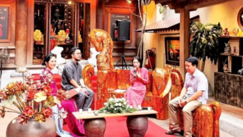 Đình Hà Vĩ trở thành không gian văn hóa sơn mài giữa lòng phố cổ Hà Nội