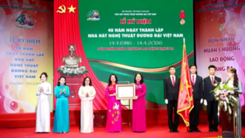 Nhà hát Nghệ thuật Đương đại Việt Nam kỷ niệm 40 năm với nhiều thành tựu rực rỡ